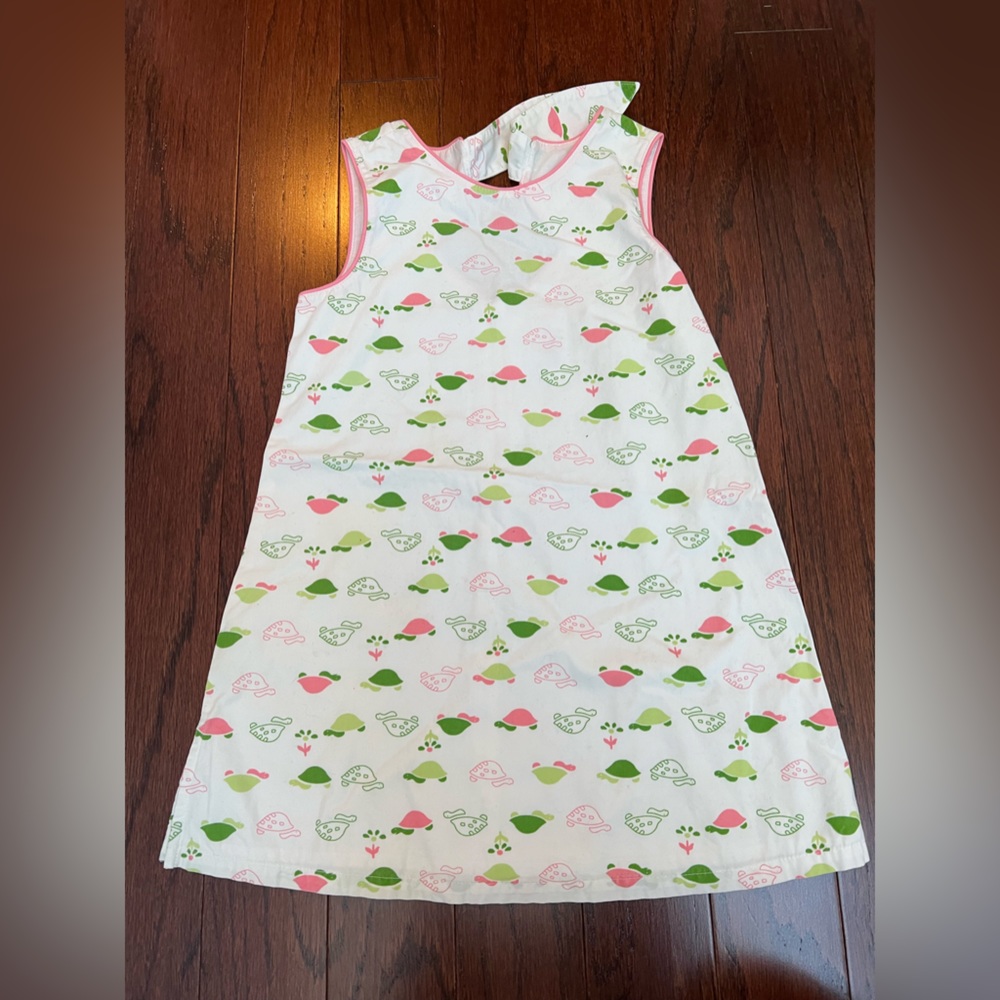 Gymboree good pond turtle dress size 4